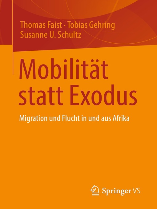 Title details for Mobilität statt Exodus by Thomas Faist - Available